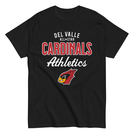 Del Valle High School Cardinals Black Classic Unisex T-shirt 034