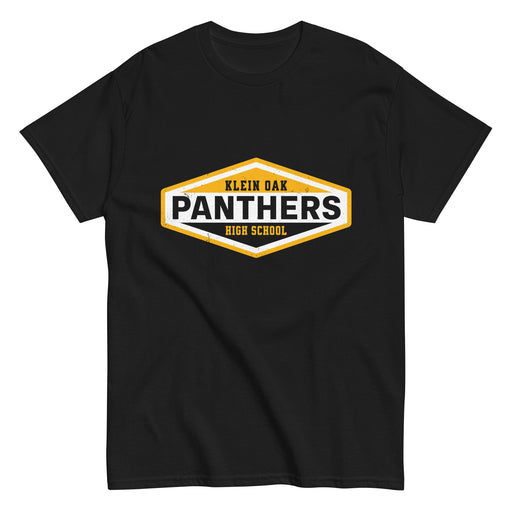 Klein Oak High School Panthers Classic Unisex Black T-shirt 009