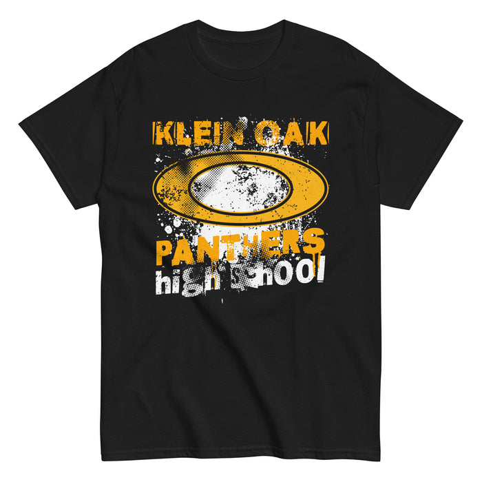 Klein Oak High School Panthers Classic Unisex Black T-shirt 205