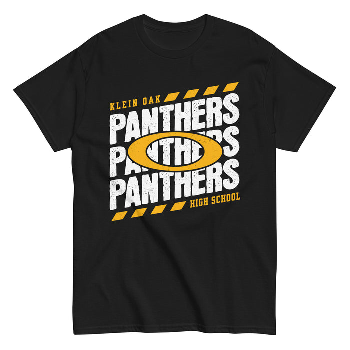 Klein Oak High School Panthers Classic Unisex Black T-shirt 223