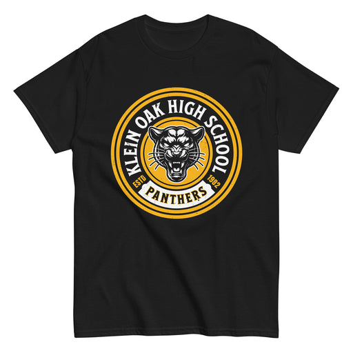 Klein Oak High School Panthers Classic Unisex Black T-shirt 220