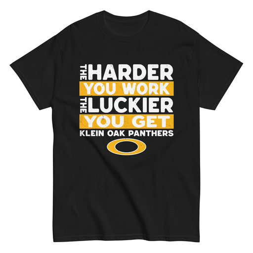 Klein Oak High School Panthers Classic Unisex Black T-shirt 238