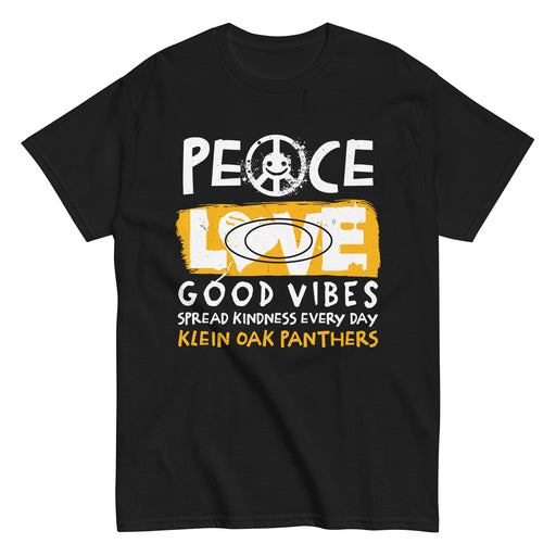 Klein Oak High School Panthers Classic Unisex Black T-shirt 240