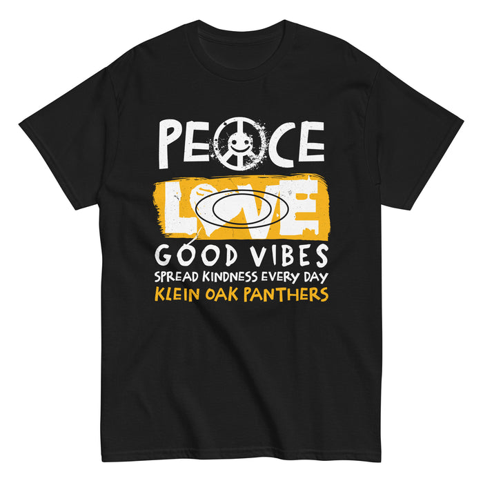 Klein Oak High School Panthers Classic Unisex Black T-shirt 240