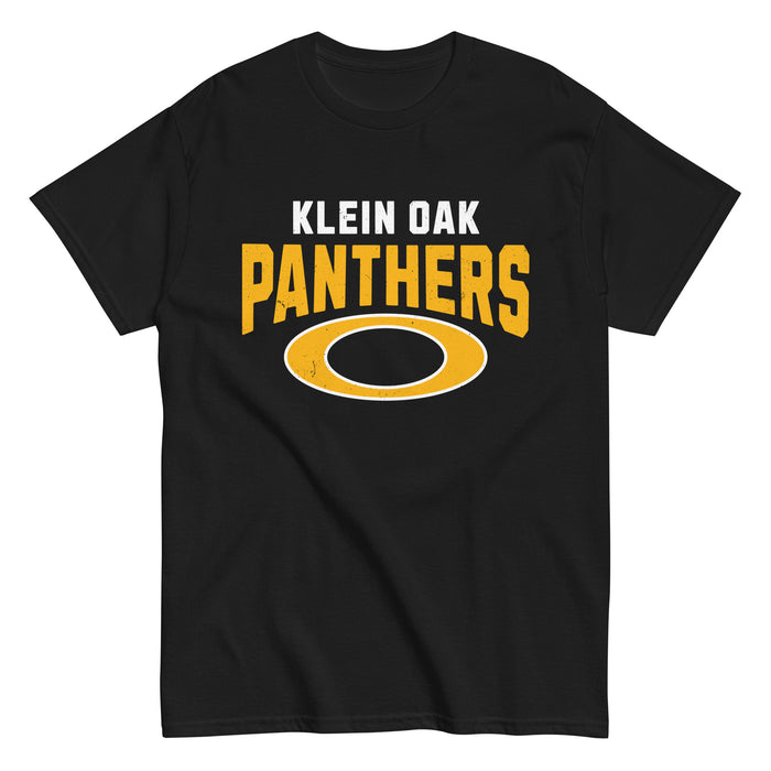Klein Oak High School Panthers Classic Unisex Black T-shirt 234