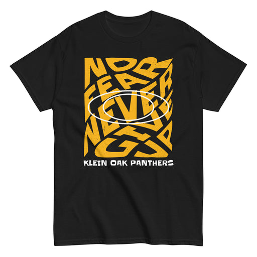 Klein Oak High School Panthers Classic Unisex Black T-shirt 236