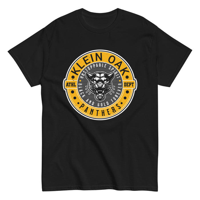 Klein Oak High School Panthers Classic Unisex Black T-shirt 224