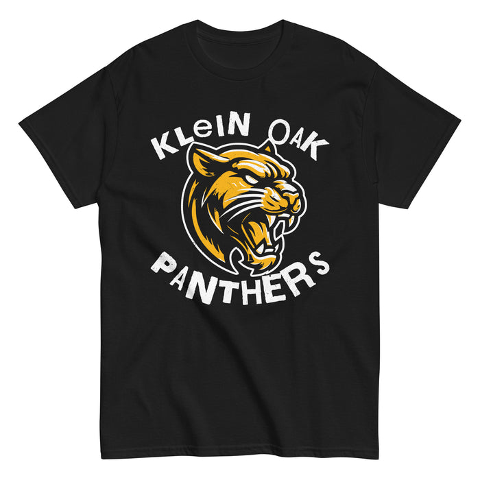 Klein Oak High School Panthers Classic Unisex Black T-shirt 228