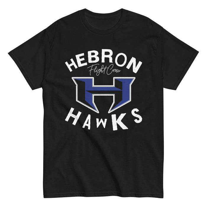 Hebron High School Hawks Black Classic Unisex T-shirt 228