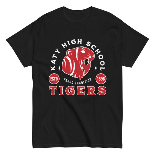 Katy High School Tigers Black Classic Unisex  T-shirt 208