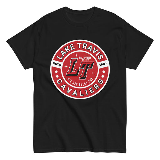 Lake Travis High School Cavaliers Black Classic Unisex T-shirt 239
