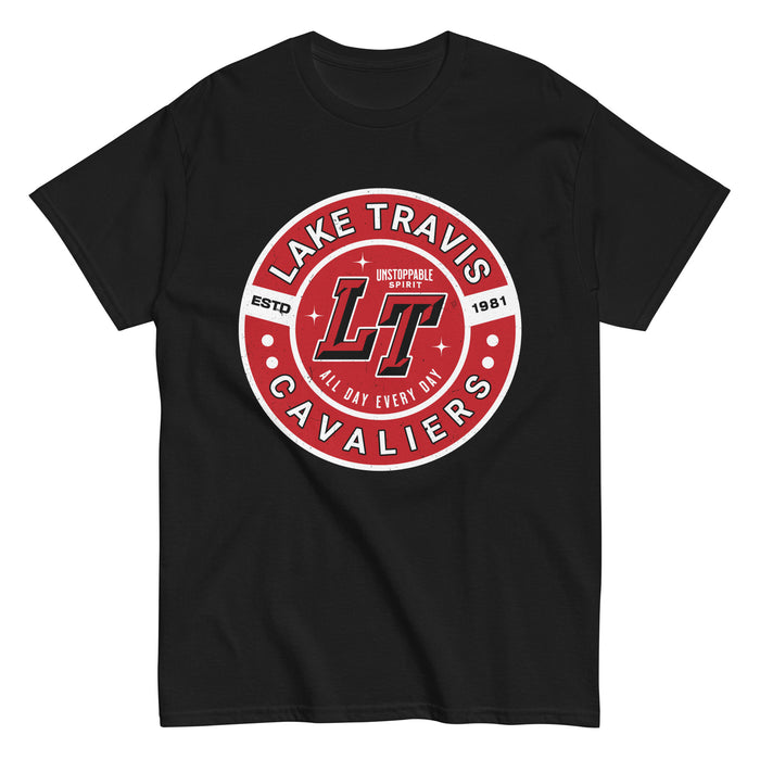 Lake Travis High School Cavaliers Black Classic Unisex T-shirt 239