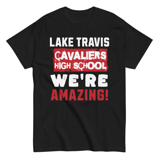 Lake Travis High School Cavaliers Black Classic Unisex T-shirt 231