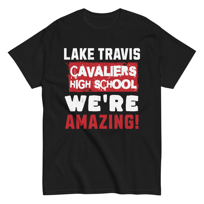 Lake Travis High School Cavaliers Black Classic Unisex T-shirt 231