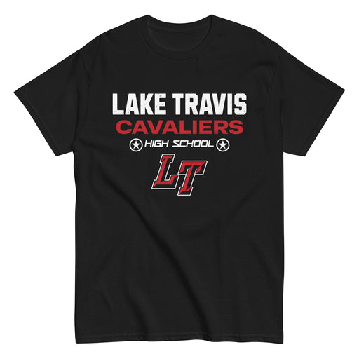 Lake Travis High School Cavaliers Black Classic Unisex T-shirt 003