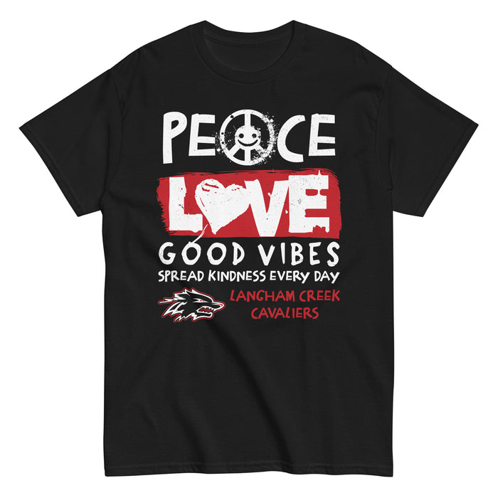 Langham Creek High School Lobos Black Classic Unisex T-shirt 240