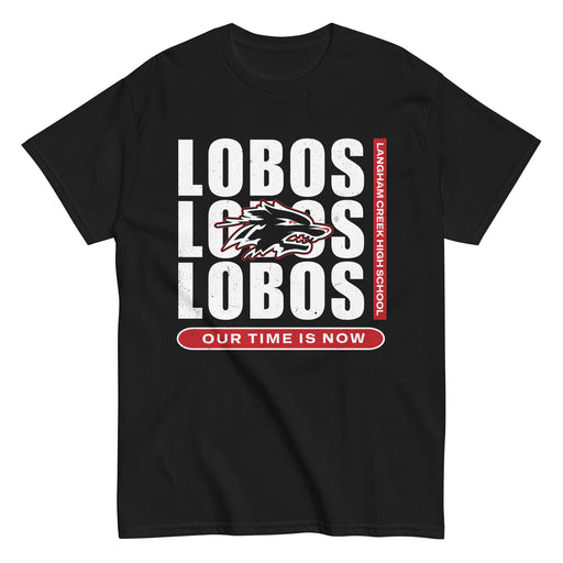 Langham Creek High School Lobos Black Classic Unisex T-shirt 235