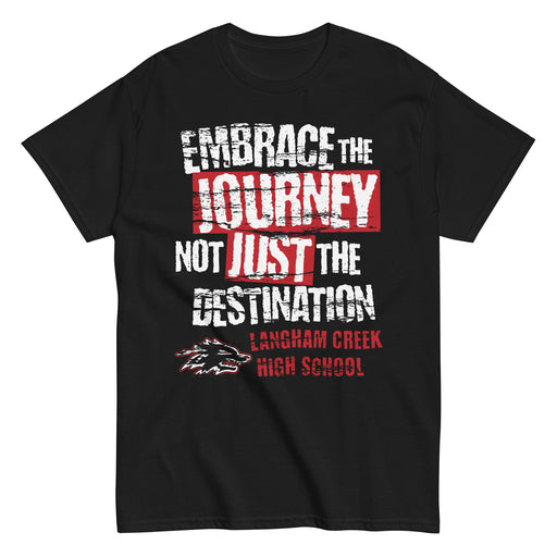 Langham Creek High School Lobos Black Classic Unisex T-shirt 232