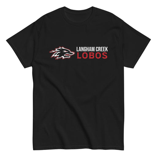 Langham Creek High School Lobos Black Classic Unisex T-shirt 200