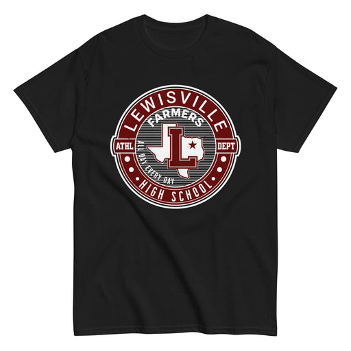 Lewisville High School Farmers Black Classic Unisex T-shirt 224