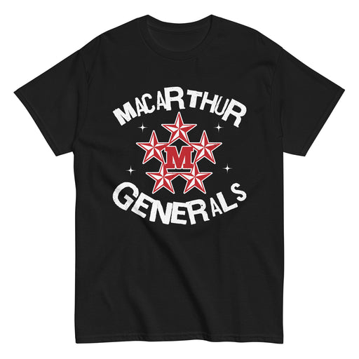MacArthur High School Generals Black Classic Unisex T-shirt 228