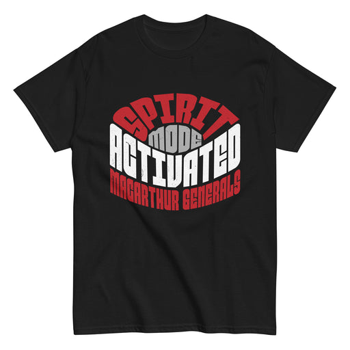 MacArthur High School Generals Black Classic Unisex T-shirt 242