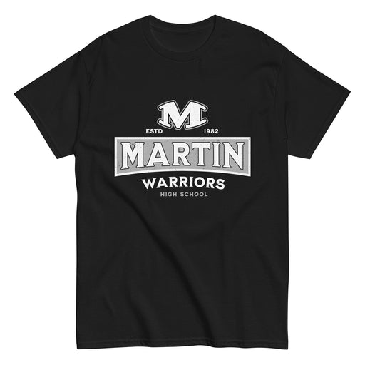 Martin High School Warriors Black Classic Unisex T-shirt 202