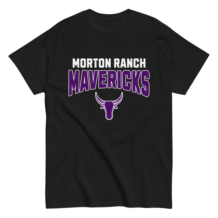 Morton Ranch High School Mavericks Black Classic Unisex T-shirt 234