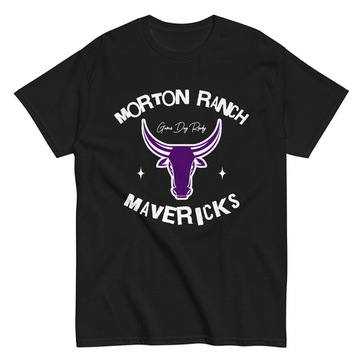 Morton Ranch High School Mavericks Black Classic Unisex T-shirt 228