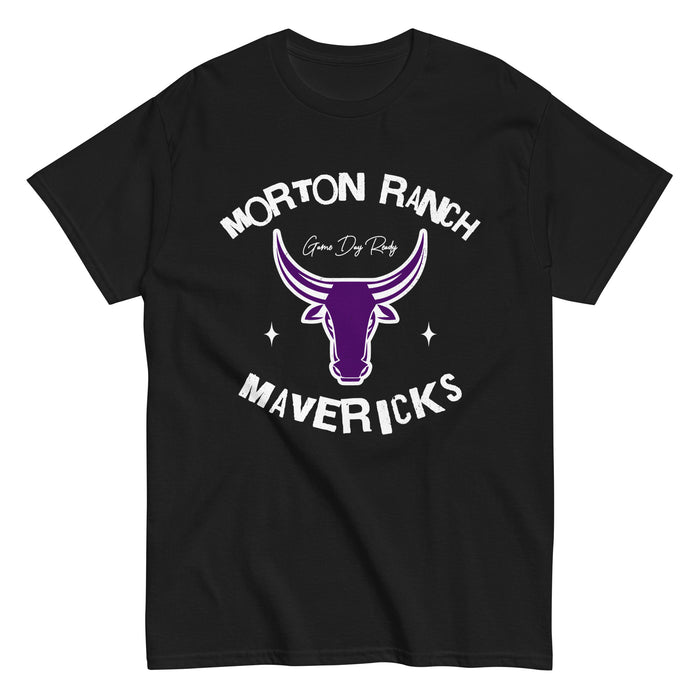 Morton Ranch High School Mavericks Black Classic Unisex T-shirt 228