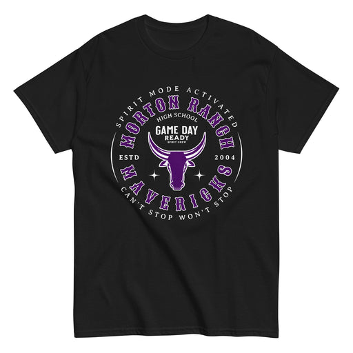 Morton Ranch High School Mavericks Black Classic Unisex T-shirt 214