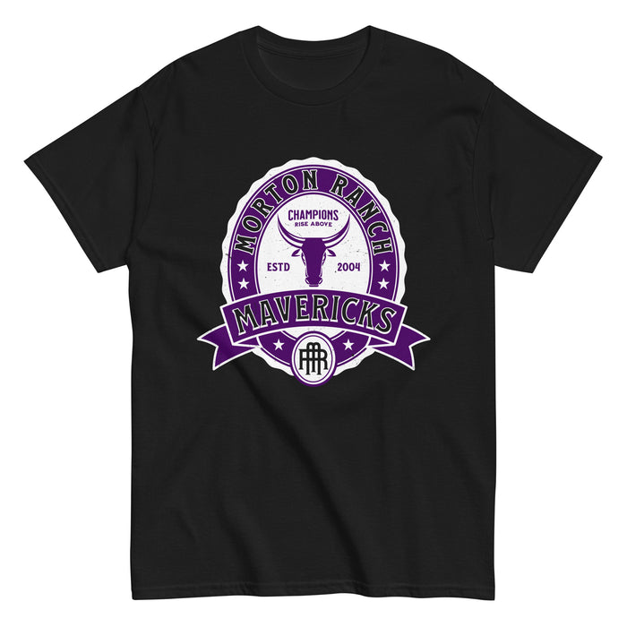 Morton Ranch High School Mavericks Black Classic Unisex T-shirt 212