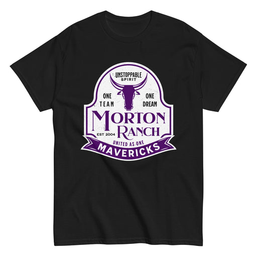 Morton Ranch High School Mavericks Black Classic Unisex T-shirt 219