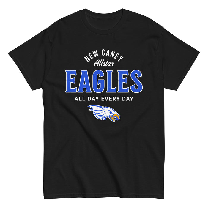 New Caney High School Eagles Black Classic Unisex T-shirt 040