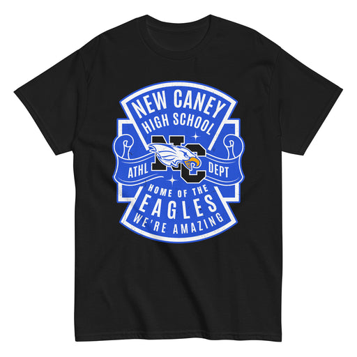 New Caney High School Eagles Black Classic Unisex T-shirt 207