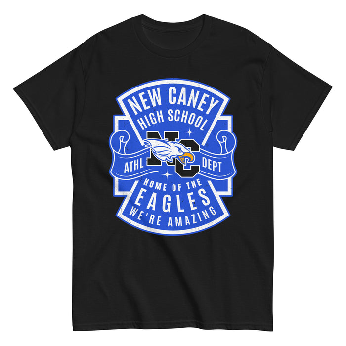 New Caney High School Eagles Black Classic Unisex T-shirt 207