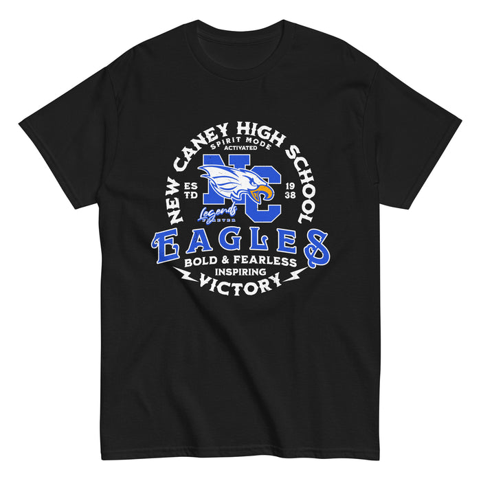 New Caney High School Eagles Black Classic Unisex T-shirt 206