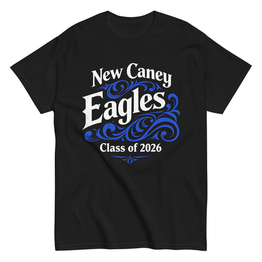 New Caney High School Eagles Black Classic Unisex T-shirt 253