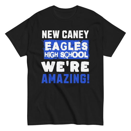 New Caney High School Eagles Black Classic Unisex T-shirt 231