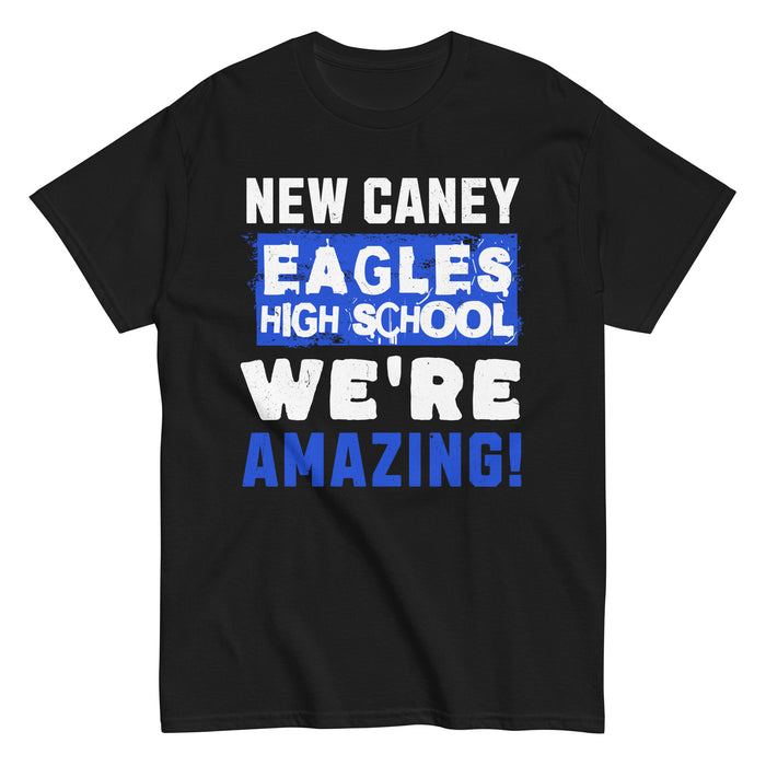 New Caney High School Eagles Black Classic Unisex T-shirt 231