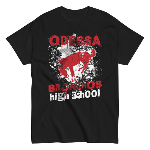 Odessa High School Bronchos Black Classic Unisex T-shirt 205