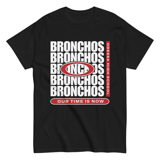 Odessa High School Bronchos Black Classic Unisex T-shirt 235