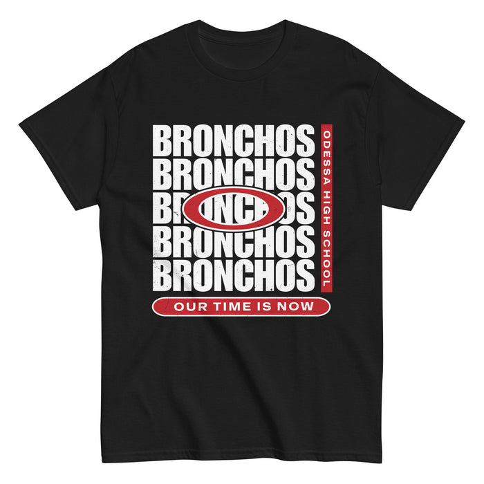 Odessa High School Bronchos Black Classic Unisex T-shirt 235