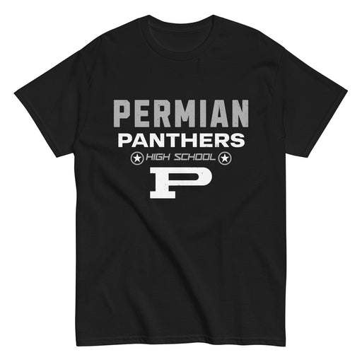 Permian High School Panthers Black Classic Unisex T-shirt 003