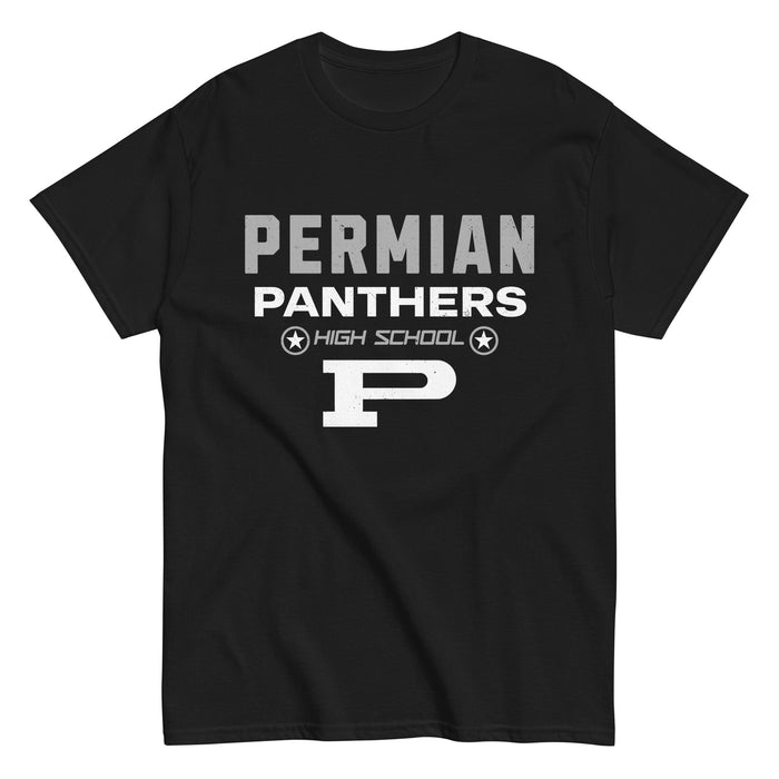 Permian High School Panthers Black Classic Unisex T-shirt 003