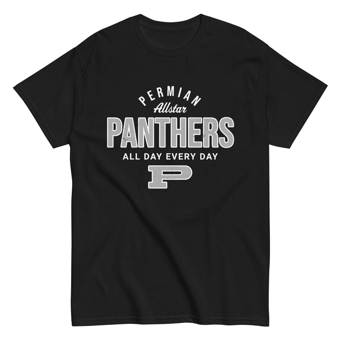 Permian High School Panthers Black Classic Unisex T-shirt 040