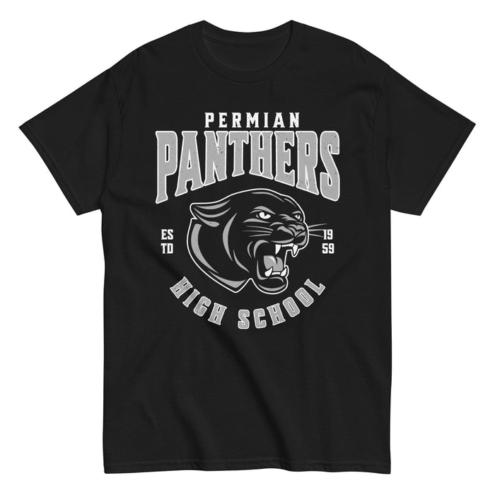 Permian High School Panthers Black Classic Unisex T-shirt 213