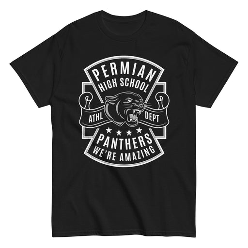 Permian High School Panthers Black Classic Unisex T-shirt 207