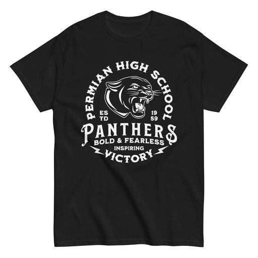 Permian High School Panthers Black Classic Unisex T-shirt 206
