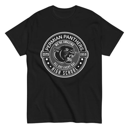 Permian High School Panthers Black Classic Unisex T-shirt 224